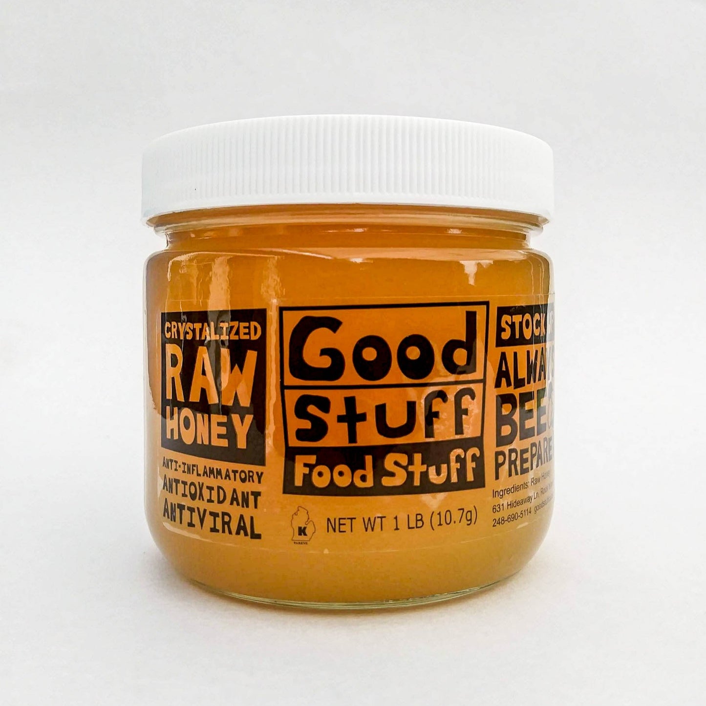 Crystalized Raw Honey